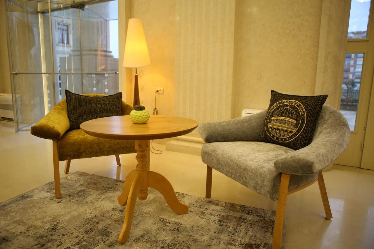 Hotel Colombo Μπεράτ Εξωτερικό φωτογραφία Interior of the hotel
